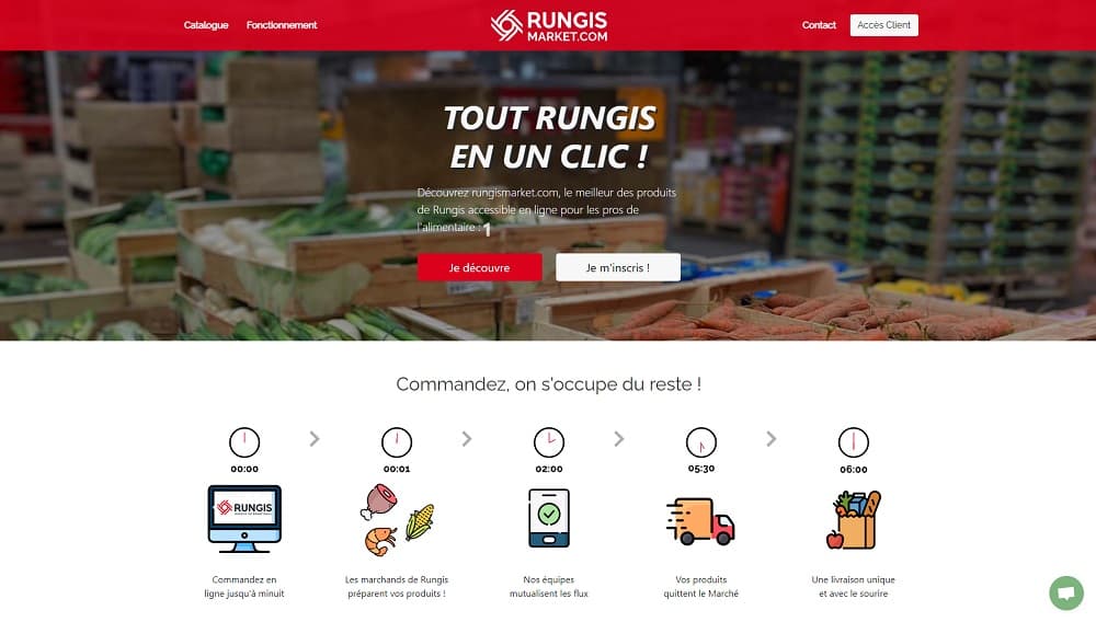 Démarrage réussi et résultats prometteurs pour RungisMarket.com