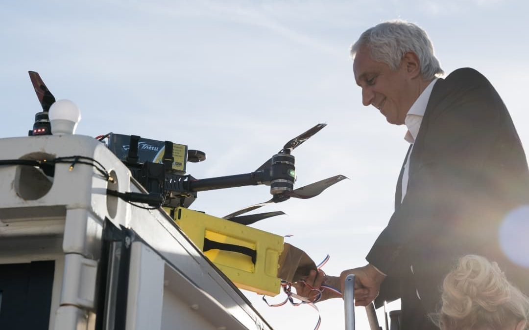 Logistique du dernier kilomètre par drone cargo : expérimentation inédite au Marché de Rungis