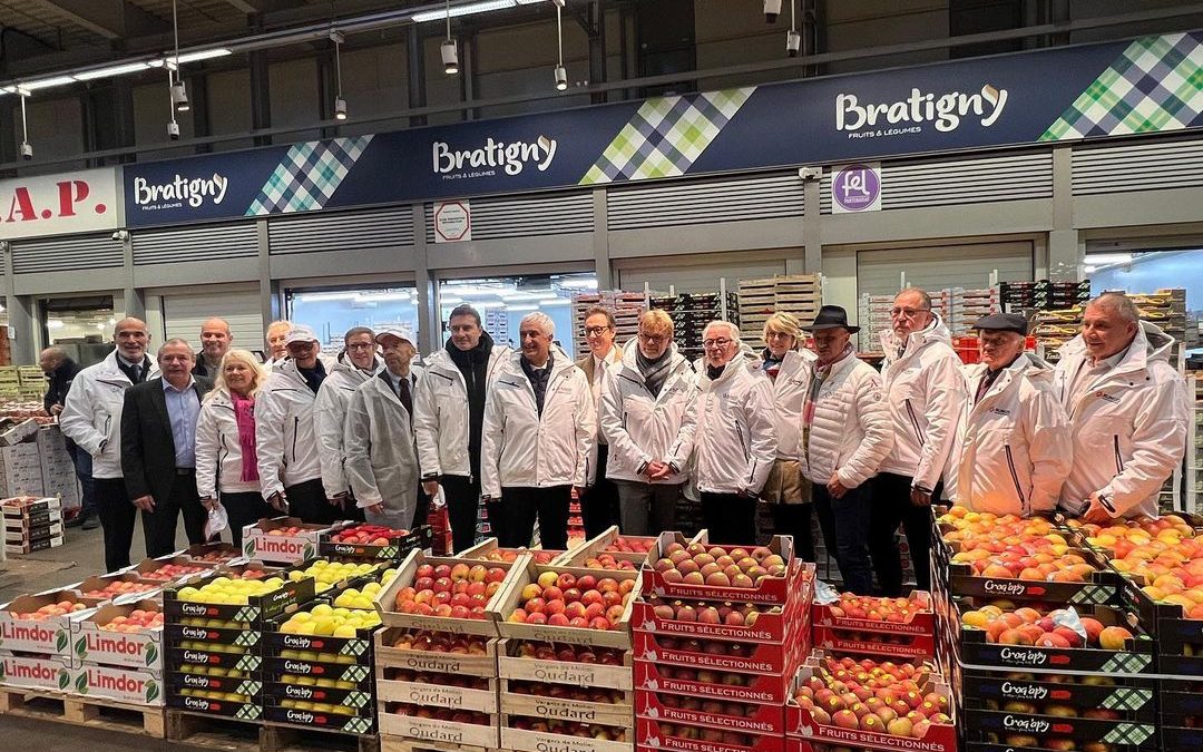 Visite du Ministre de l’Agriculture et de la Souveraineté Alimentaire Marc Fesneau à Rungis