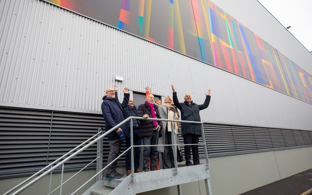 L’œuvre « Les Lueurs de Rungis » inaugurée à Rungis