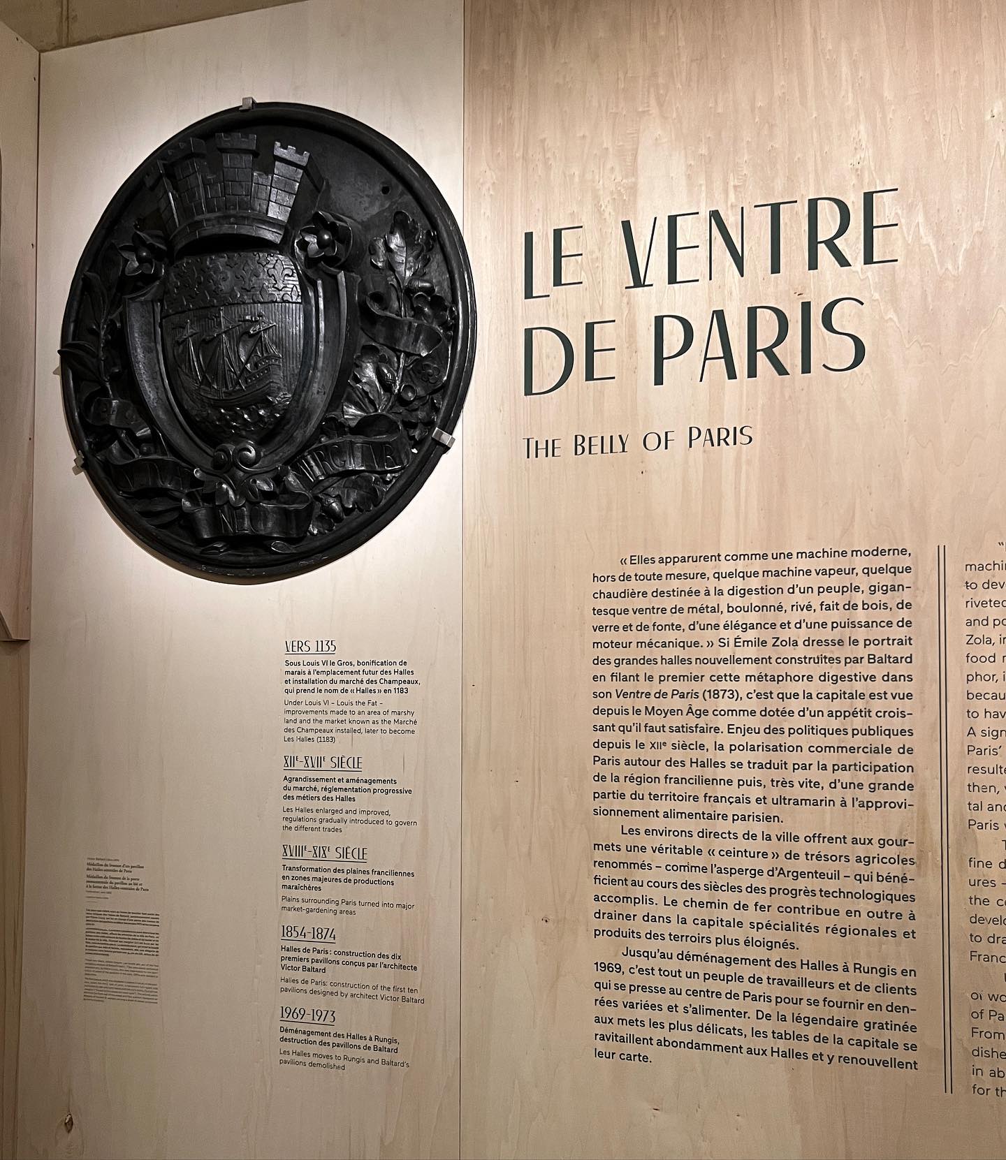 exposition Paris capitale de la gastronomie