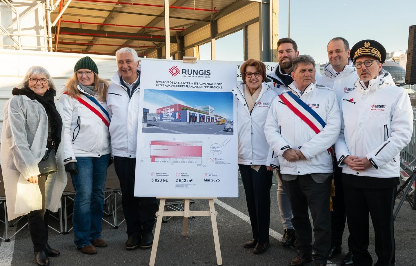 visite a Rungis de Annie Genevard Ministre de l'Agriculture et de la Souveraineté alimentaire