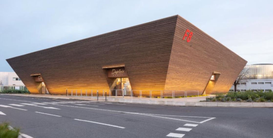 Inauguration du bâtiment F8